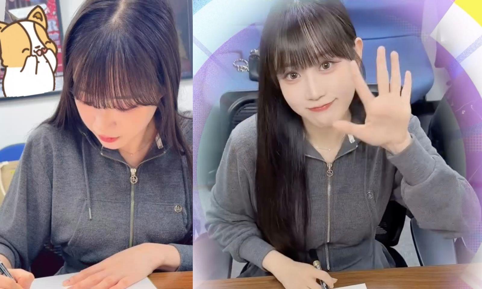 中信兄弟韓籍啦啦隊邊荷律返台為活動作準備。（圖／翻攝自  Passion sisters IG／鏡週刊）