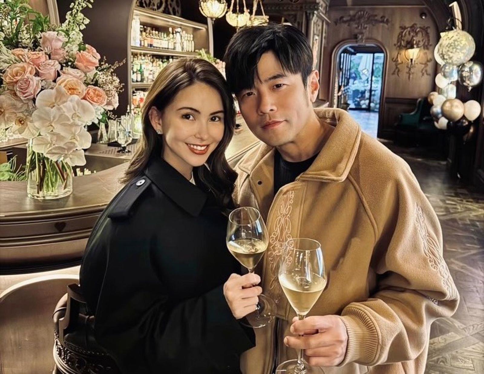 周杰倫和昆凌慶祝結婚11週年。（圖／翻攝自 周杰倫 IG／鏡週刊）