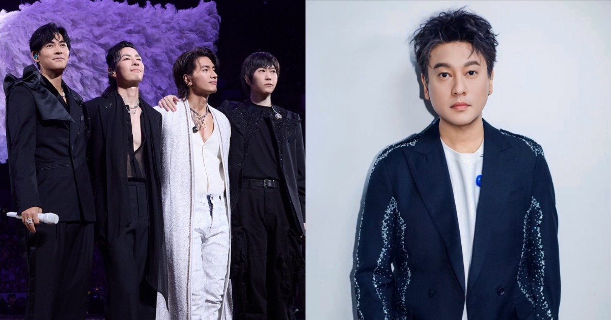 成員朱孝天與相信音樂撕破臉，並未參與F3與阿信的巡演。（圖／翻攝自相信音樂臉書、朱孝天IG）