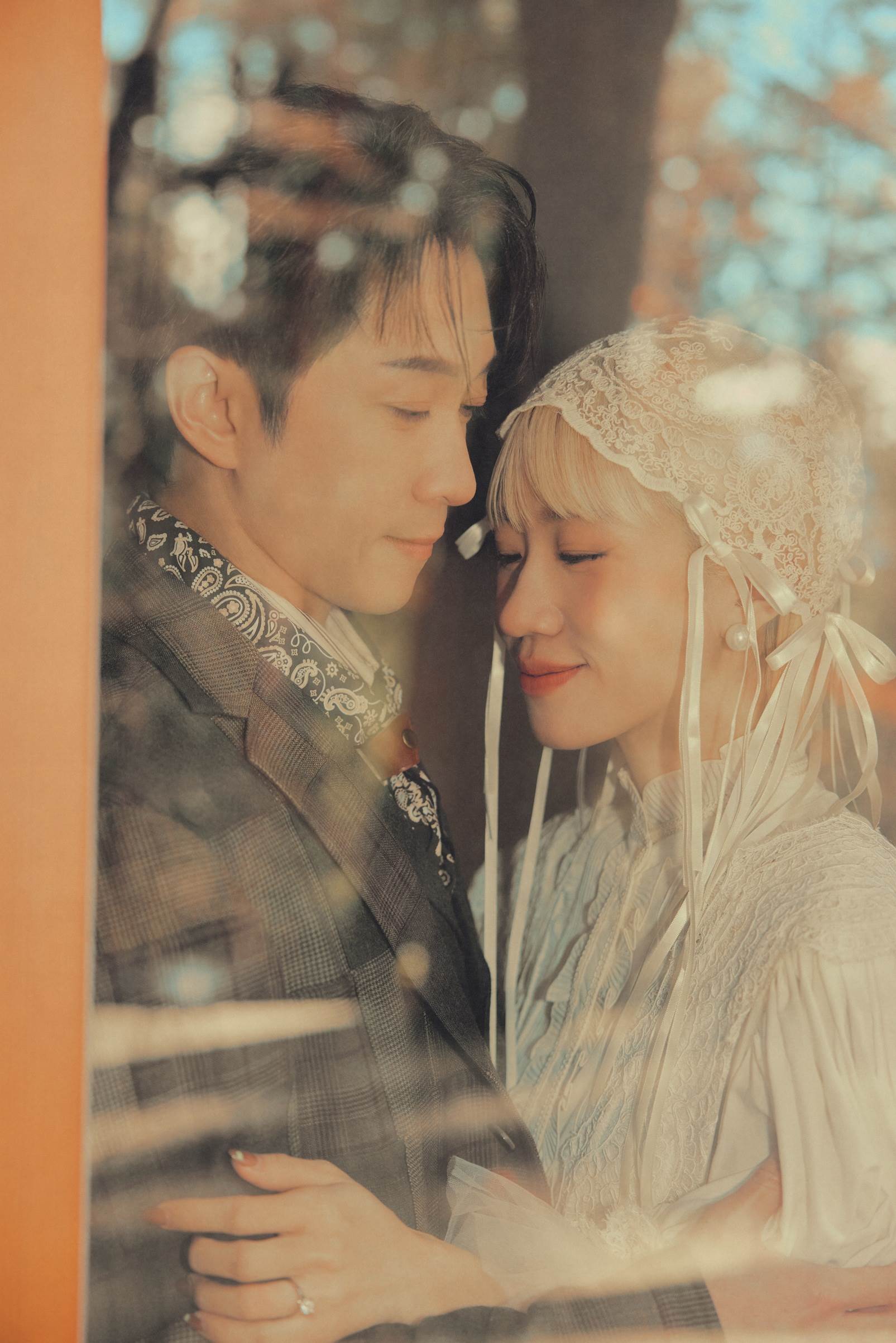 陳漢典、Lulu婚紗照驚豔四座。（圖／天地合娛樂提供）