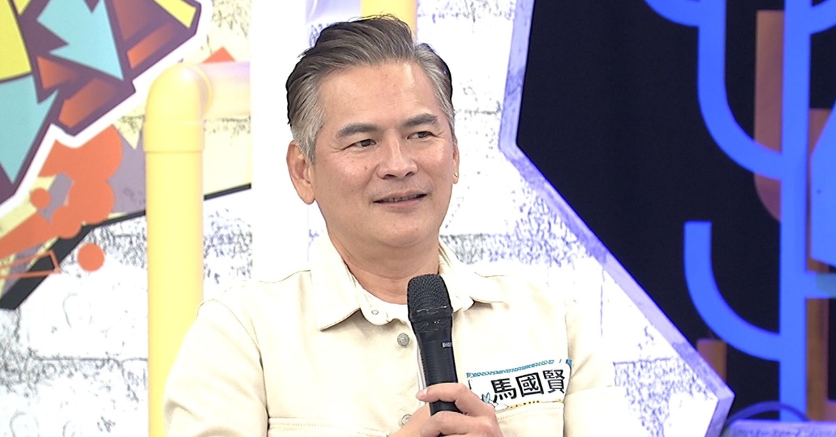馬國賢嫌棄媽媽產後身材走鐘。（圖／中天）