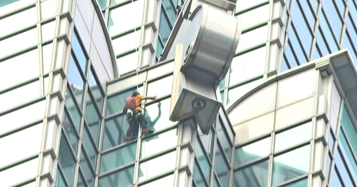 霍諾德要攀登101，造成全台熱烈討論。（圖／東森新聞）