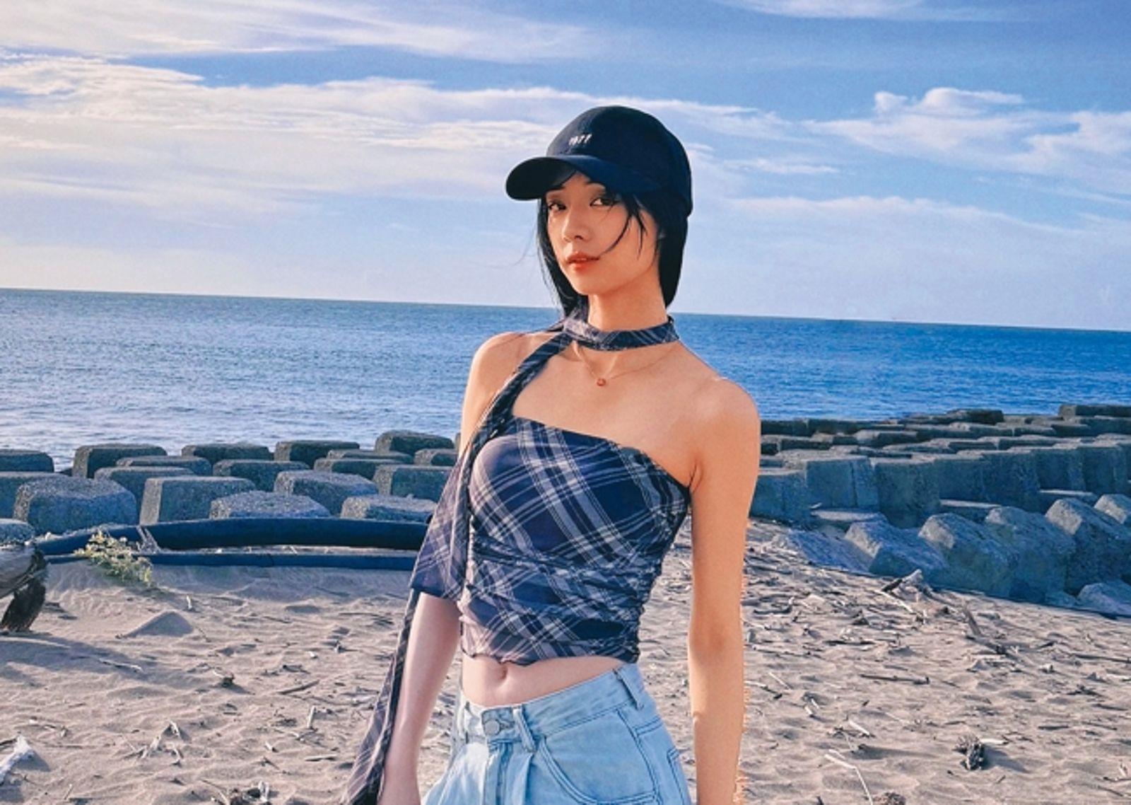 嘎琳遭網友指控當小三引爆爭議，否認後宣布將退出樂天女孩。（圖／翻攝自嘎琳IG）