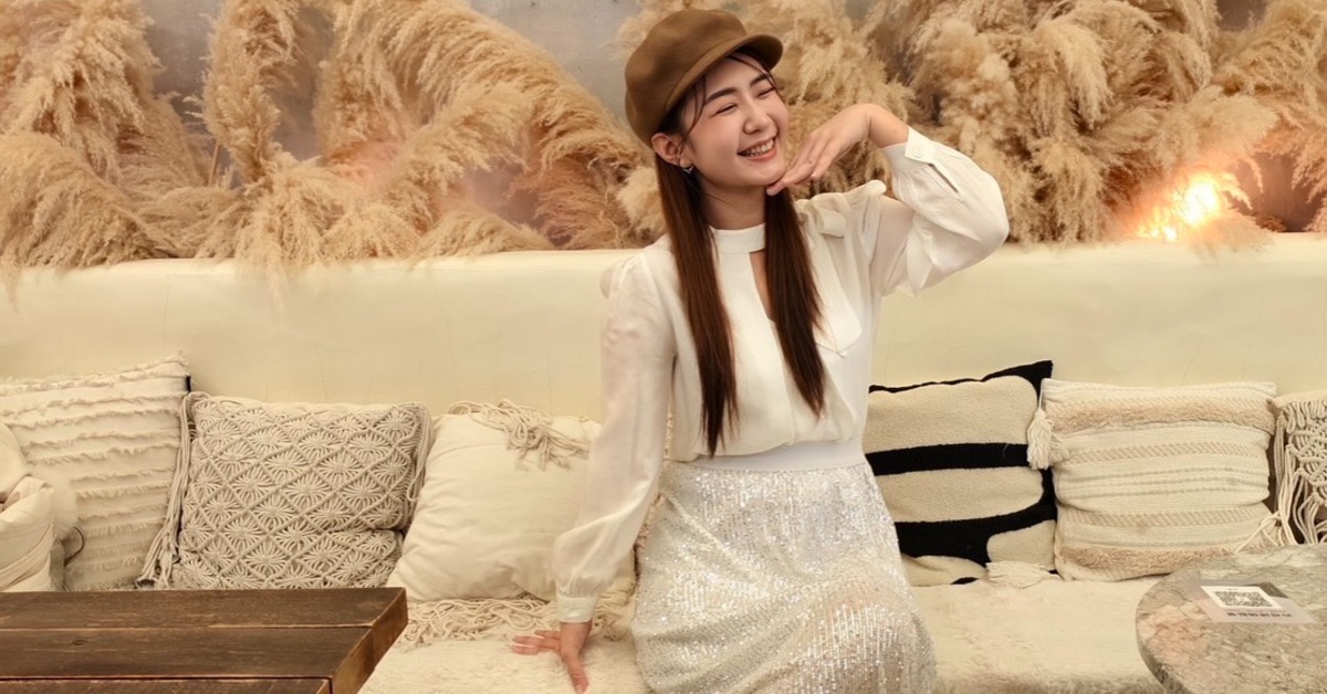 李又汝今日宣布懷孕好消息。（圖／民視提供）