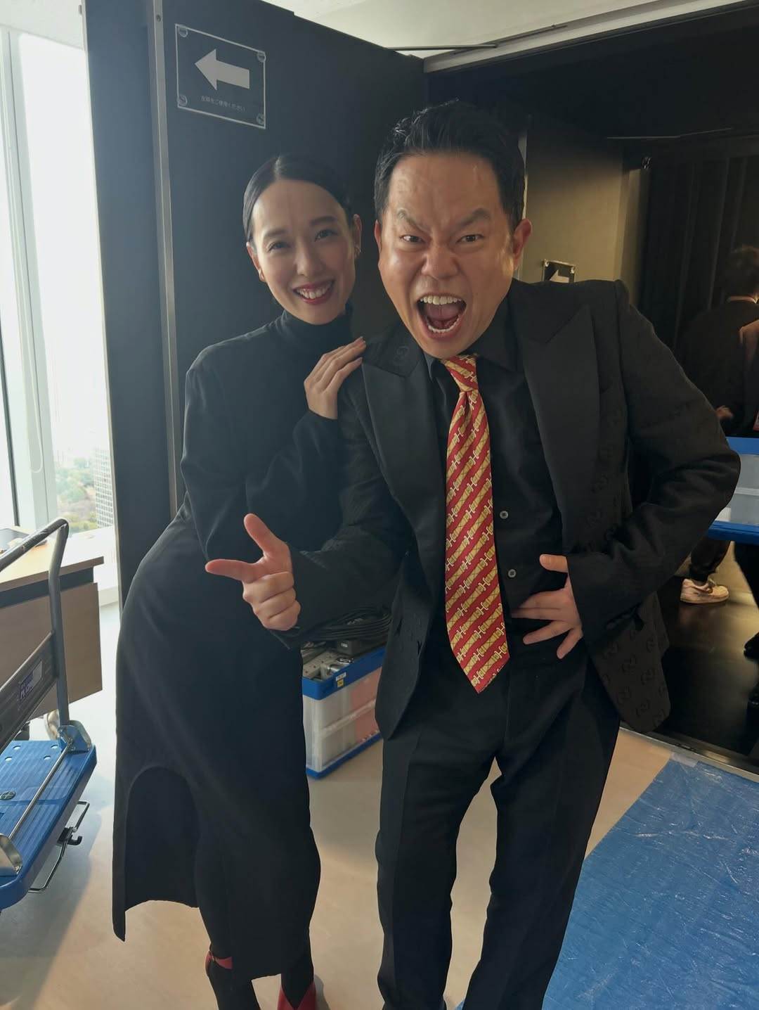 戶田惠梨香、津田篤宏合照引起熱議。（圖／翻攝自津田篤宏X）