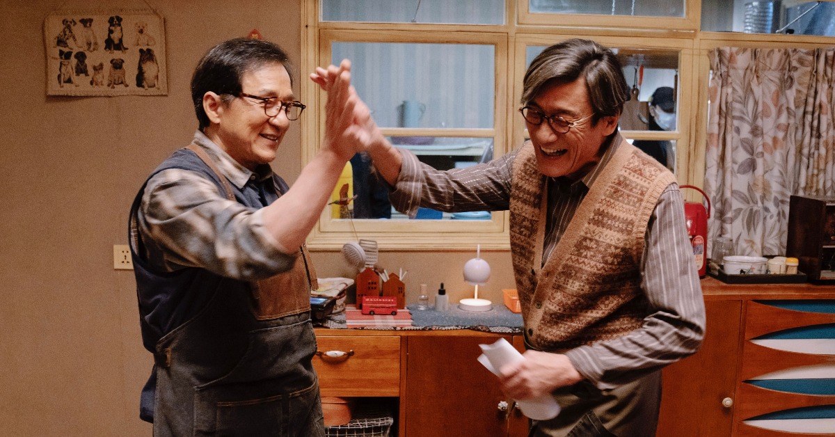 武打巨星成龍、「千面影帝」梁家輝睽違20年再次合作。（圖／鴻聯國際）