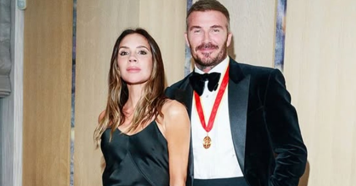 英國足球名將大衛貝克漢與妻子維多莉亞近日捲入家庭風波。（圖／翻攝自@ victoriabeckham IG）