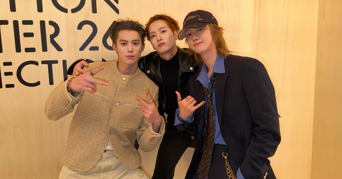 法國巴黎時裝周登場，眾星雲集。（圖／翻攝自微博@王嘉爾）