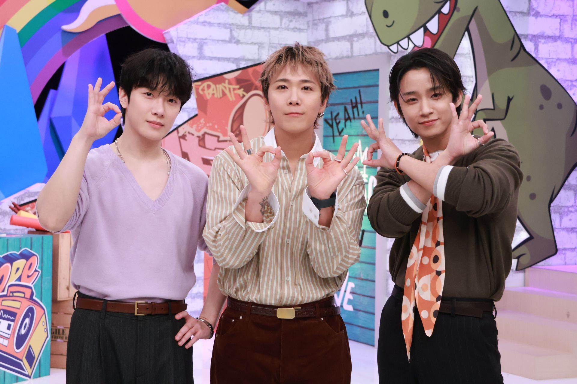 <a href='https://star.ebc.net.tw/search/tags/韓團/' target='_blank'>韓團</a>FTISLAND成員崔敏煥、李洪基、李在真為了錄影特意更改班機。(圖／中天電視提供)