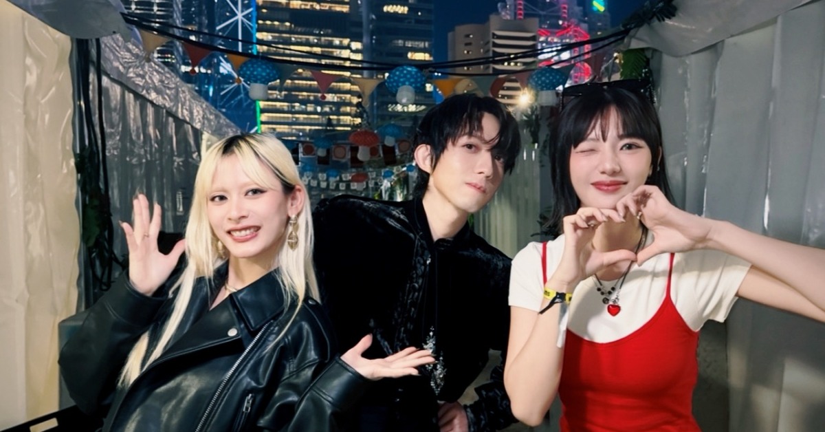 木木與JUD陳泳希一同現身林宥嘉香港演唱會。（圖／華研國際提供）