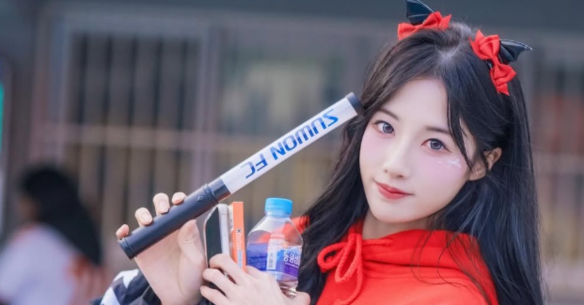 韓籍啦啦隊成員Mingo朴旻曙。（圖／翻攝自Mingo朴旻曙IG）