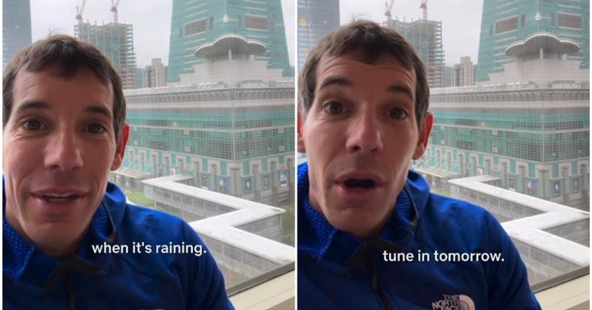 艾力克斯霍諾德親自拍片。（圖／翻攝自霍諾德IG）