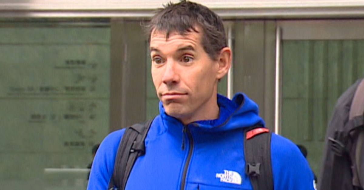 知名極限攀岩家霍諾德（Alex Honnold）。（圖／東森新聞）