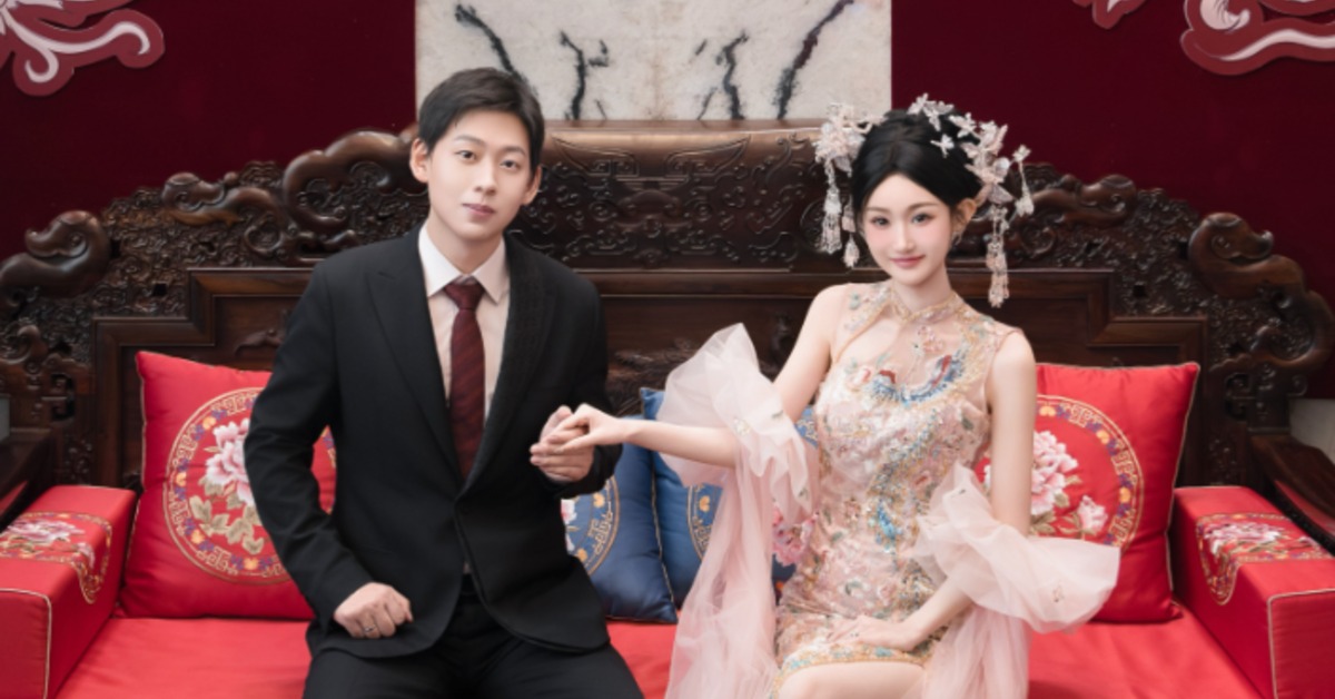 陳雪凝上週剛與老公舉辦婚宴。（圖／翻攝自陳雪凝微博）