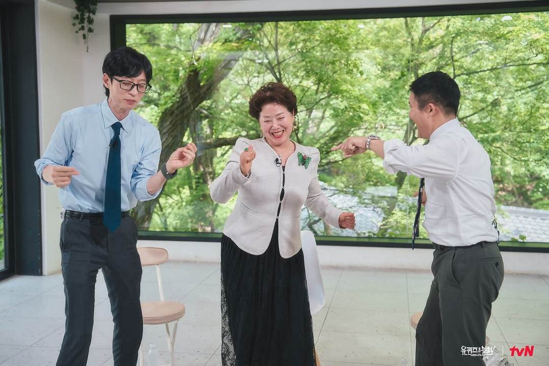 鮮于龍女分享凍齡秘訣。（圖／翻攝自youquizontheblock Instagram）