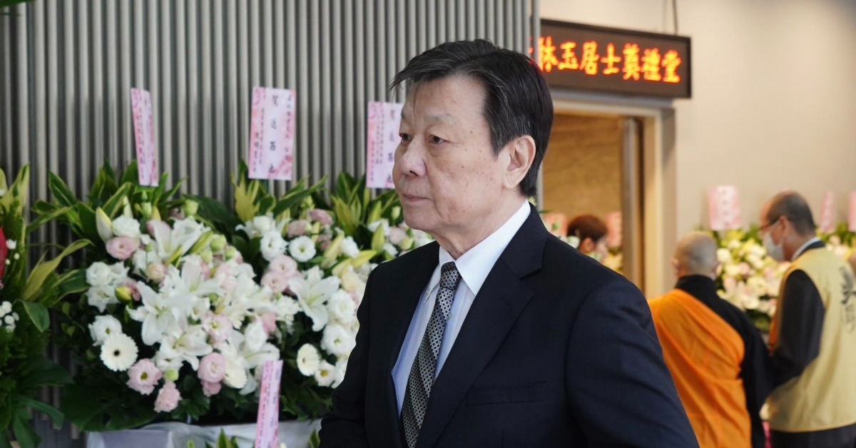 寇世勳現身趙學煌追思會。（圖／東森娛樂）