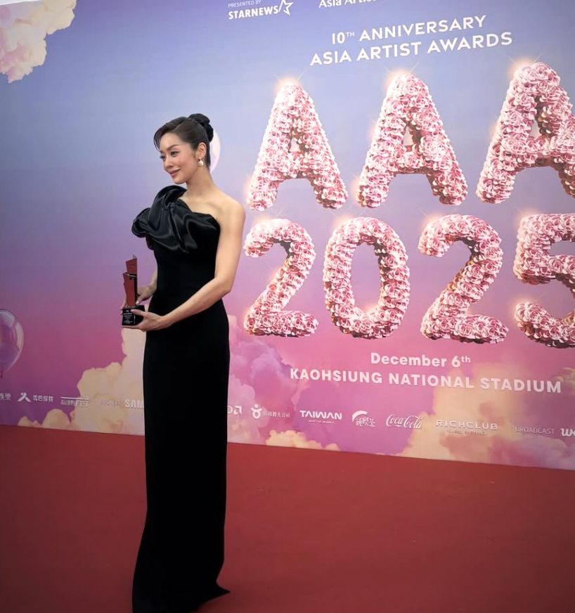 車珠英去年底剛來台參加AAA頒獎典禮。（圖／翻攝自車珠英IG）