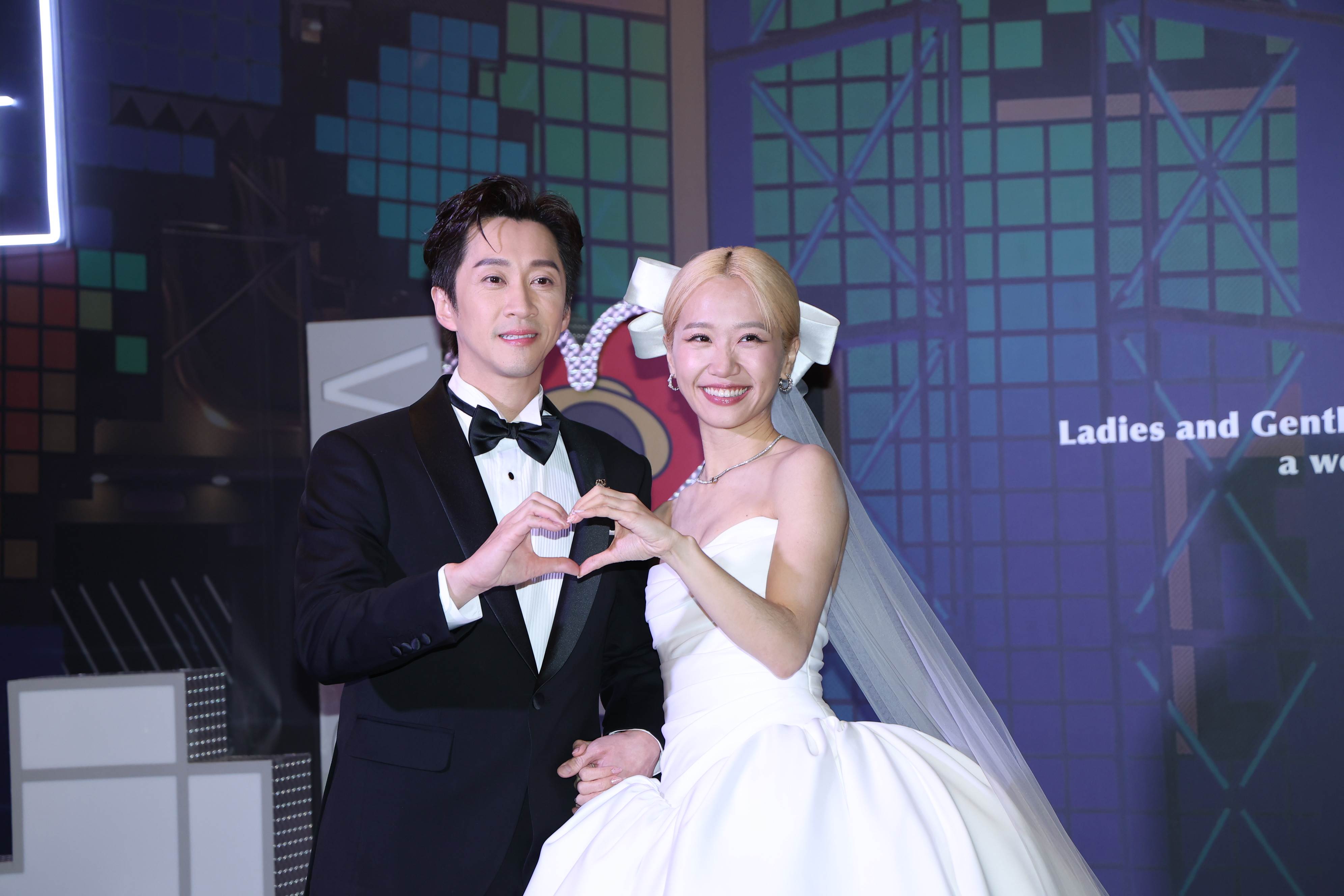 陳漢典Lulu今天舉辦婚禮。（圖／東森娛樂）