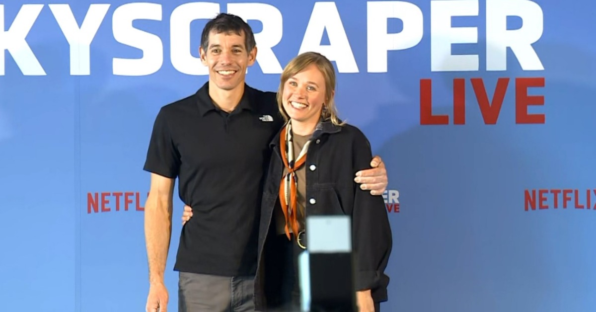 美國攀岩專家霍諾德和妻子桑妮。（圖／東森新聞）