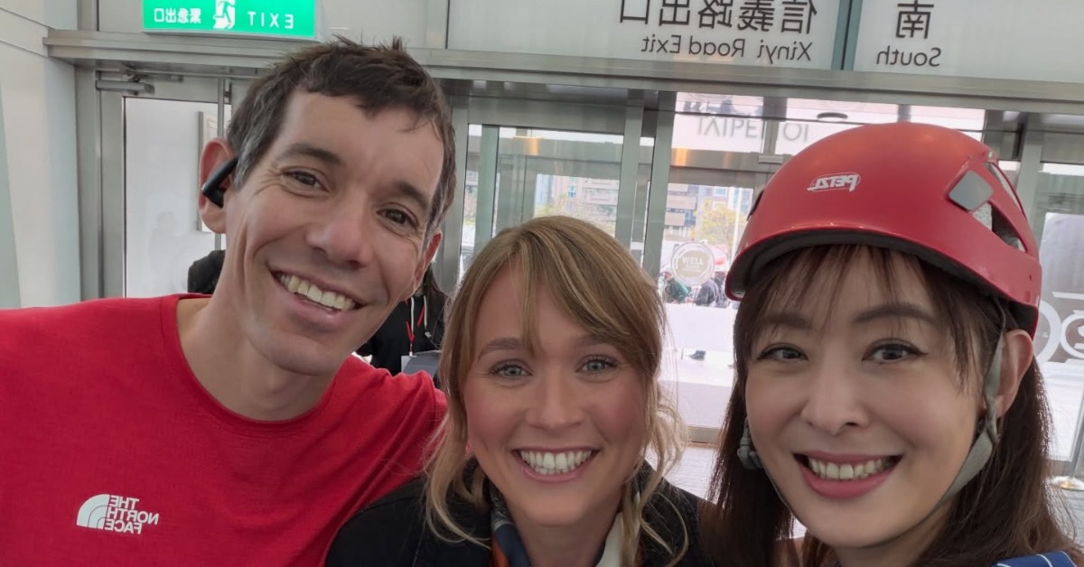 艾力克斯・霍諾德（Alex Honnold）完成徒手攀登101的創舉，台北101董事長賈永婕再發聲。（圖／翻攝自賈永婕臉書）