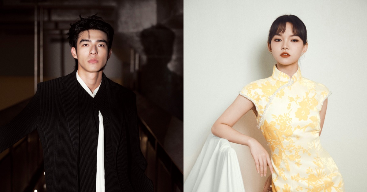 陳昊森爆與中國大陸女星蘭西雅熱戀中。（圖／翻攝自陳昊森、蘭西雅微博）