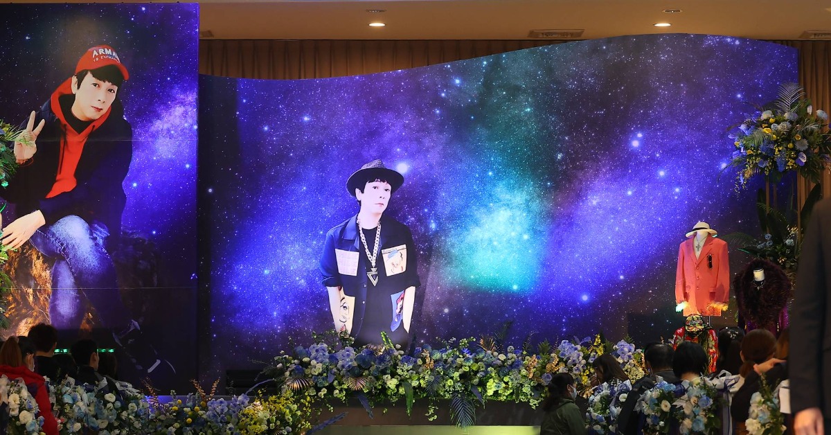 曹西平追思會於今（27）日在台北市懷愛館舉行。（圖／東森娛樂）