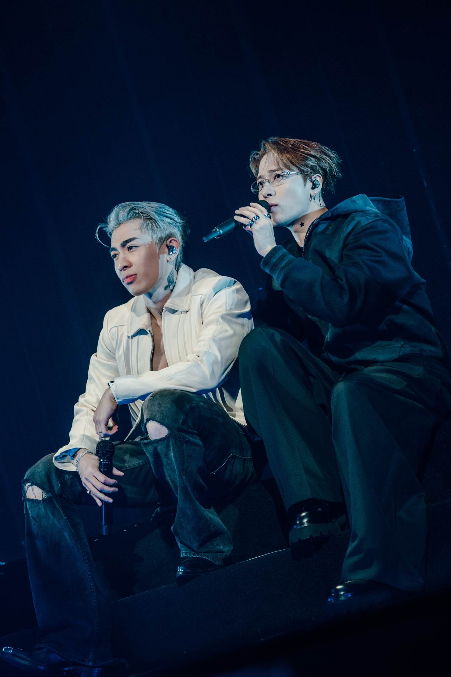 Tyson Yoshi與王嘉爾首度同台。（圖／Just Kidding Limited提供）