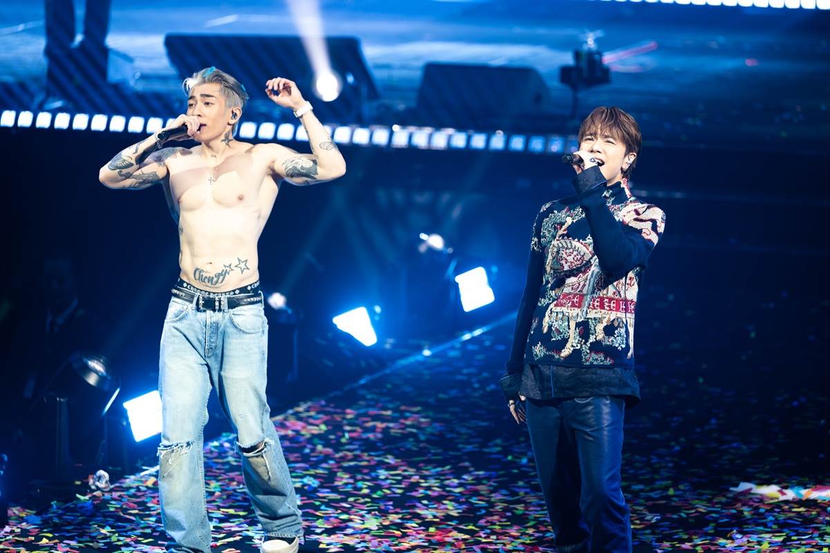 Tyson Yoshi第二波驚喜則由張敬軒登場助陣。（圖／Just Kidding Limited提供）