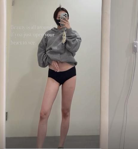 篠崎泫IG自嘲，肚子大到不可理喻。（圖／翻攝自hsyan0625）