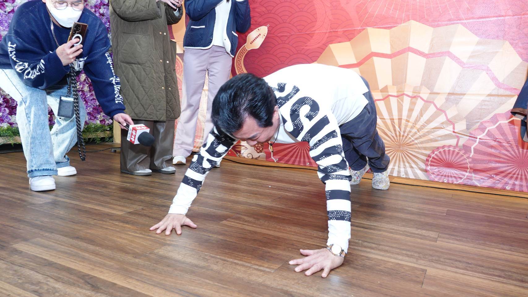 高群身體十分硬朗。（圖／讀者提供）