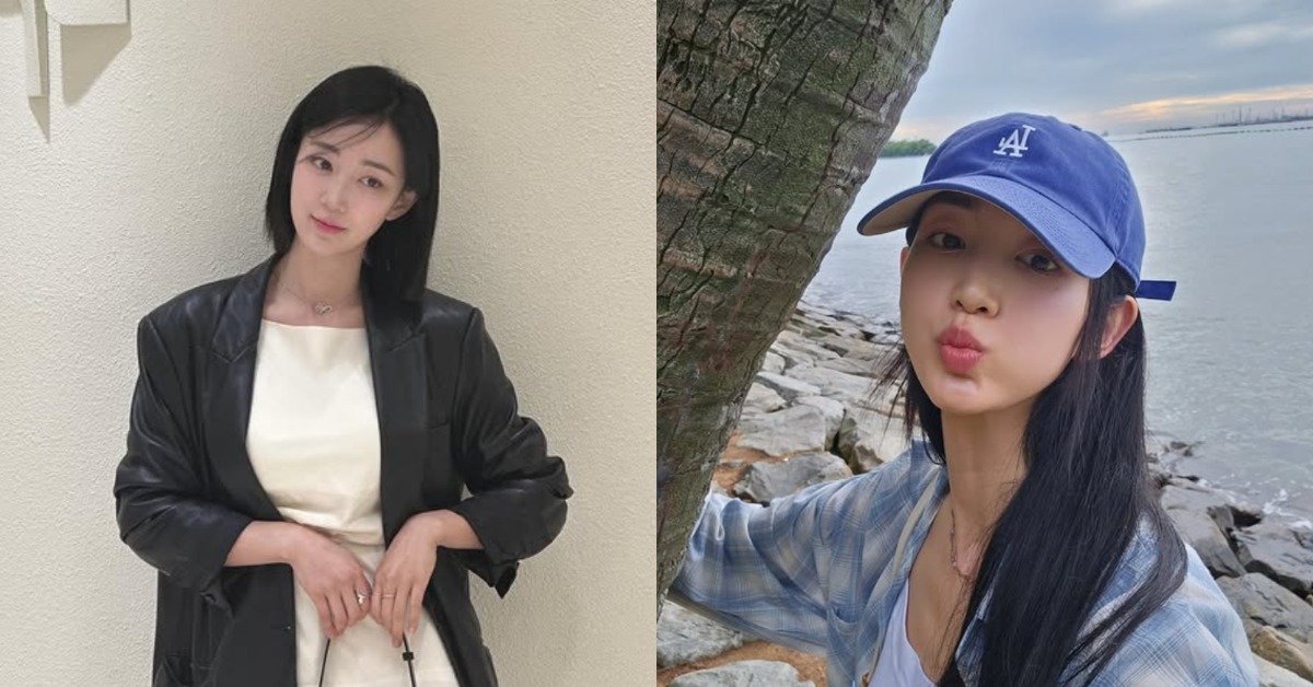 前女團gugudan隊長Hana（辛寶羅）。（圖／翻攝自Hana IG）