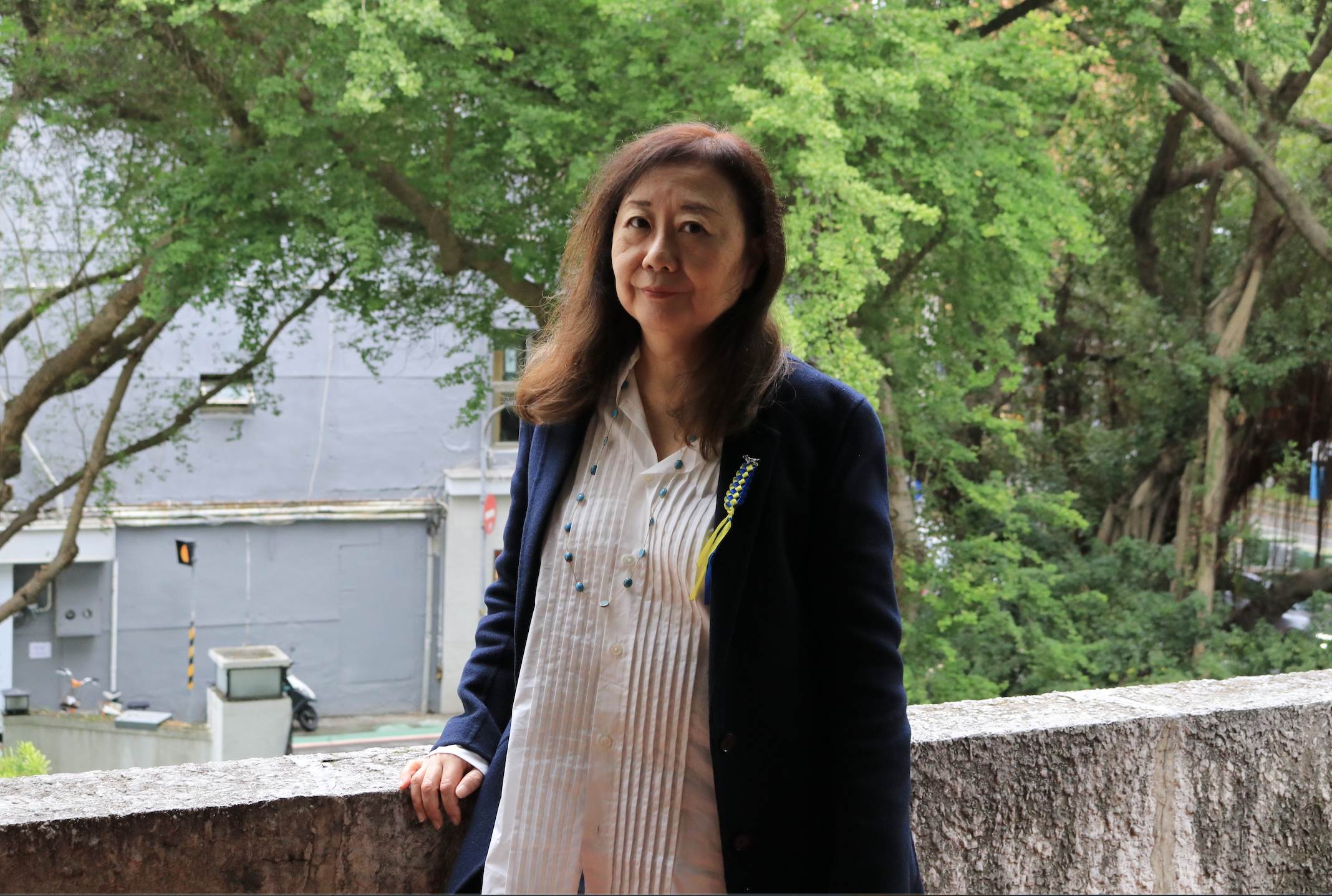 日本導演山田茜出發戰地拍片前擬遺書。（圖／天馬行空提供）