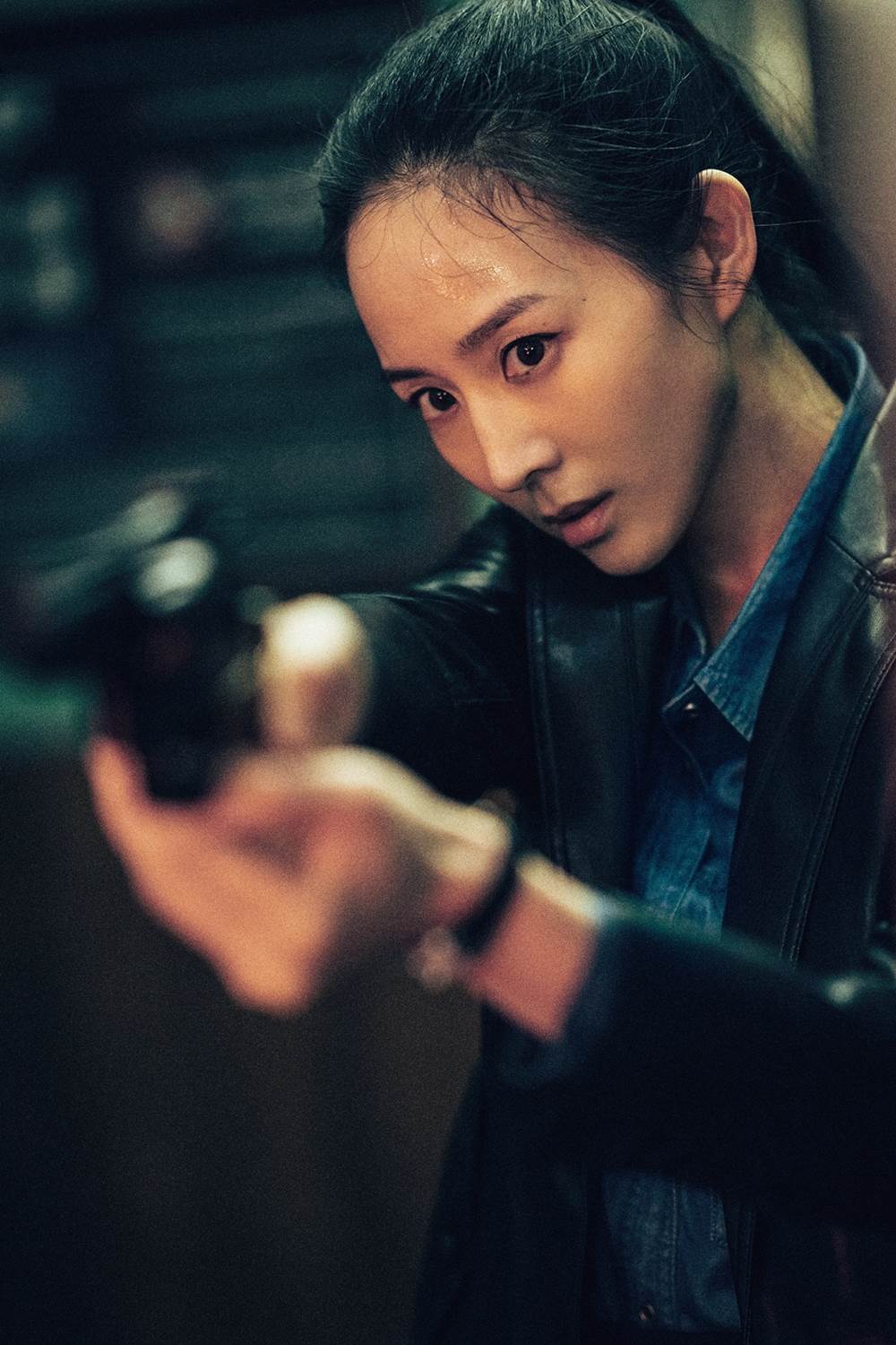 張鈞甯飾演女警「方正楠」。（圖／車庫娛樂）