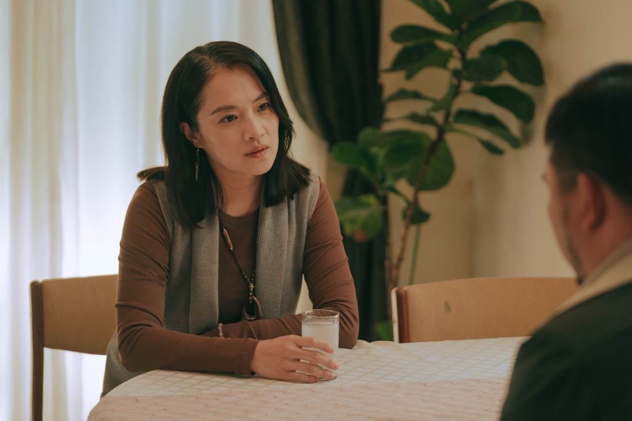 台北電影獎影后高伊玲在《人生只租不賣》飾演照顧弟弟的朱大姊。（圖／公視台語台提供）