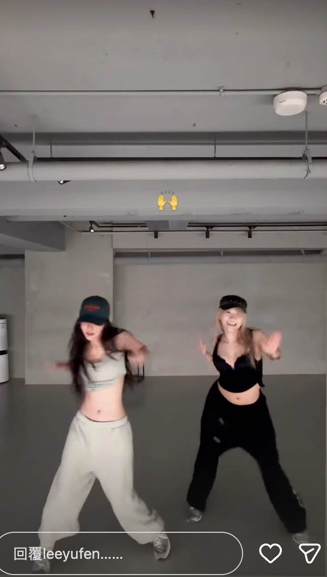 女星李毓芬警曬出舞蹈影片引熱議。（圖／翻攝自李毓芬 IG）