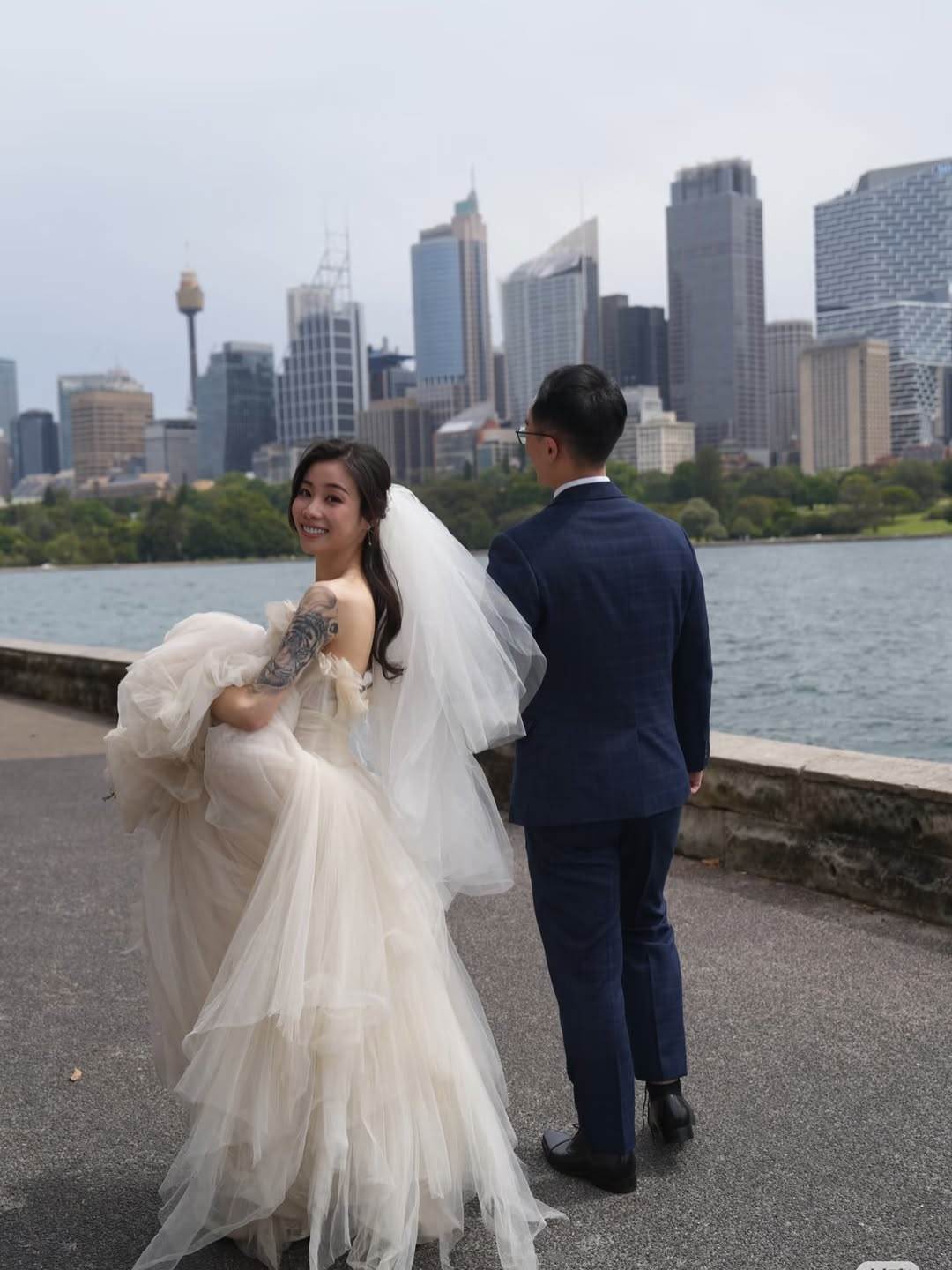 路路於2025年宣布結婚。（圖／翻攝自路路IG）