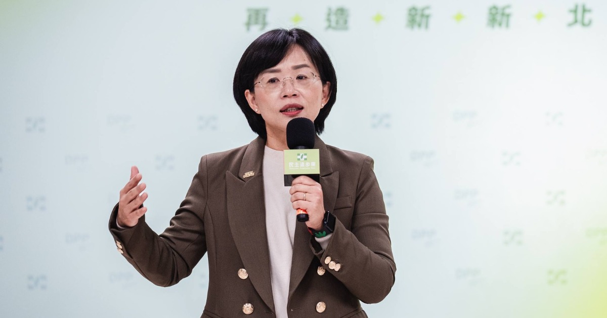 民進黨立委蘇巧慧。（圖／翻攝自蘇巧慧 臉書）