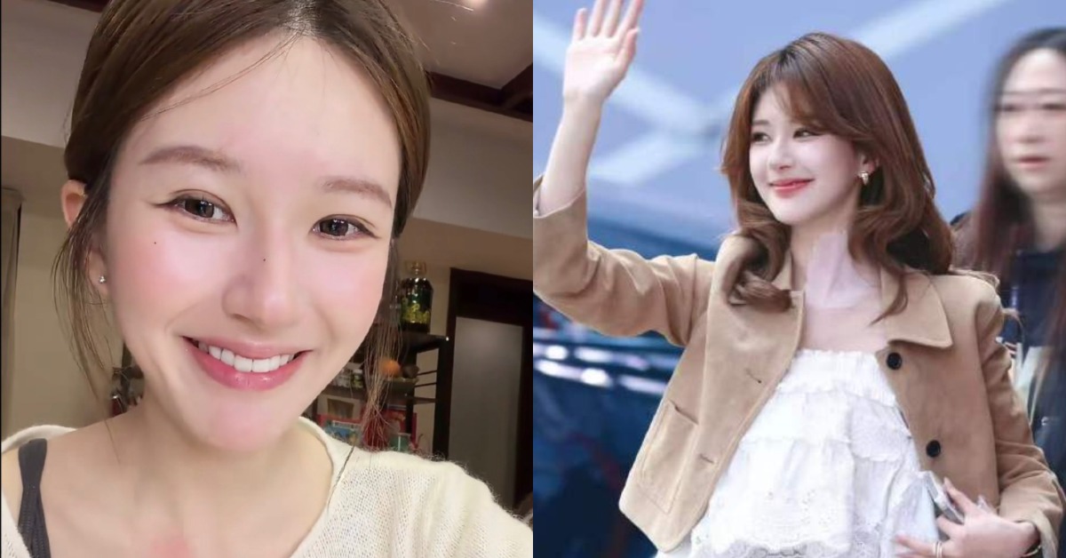 中國女星趙露思雖然對蜂蜜過敏，助農直播依舊吃下，脖子有過敏狀況。（圖／翻攝自微博）