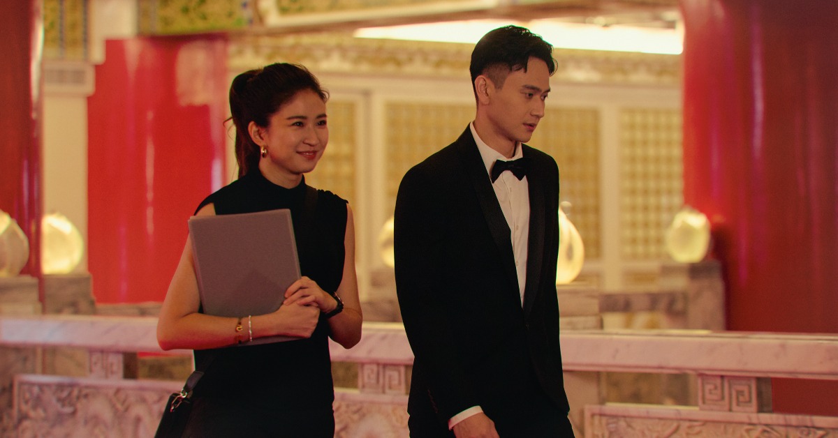9m88（左）在《雙囍》中飾演劉冠廷的好友。（圖／水花電影）