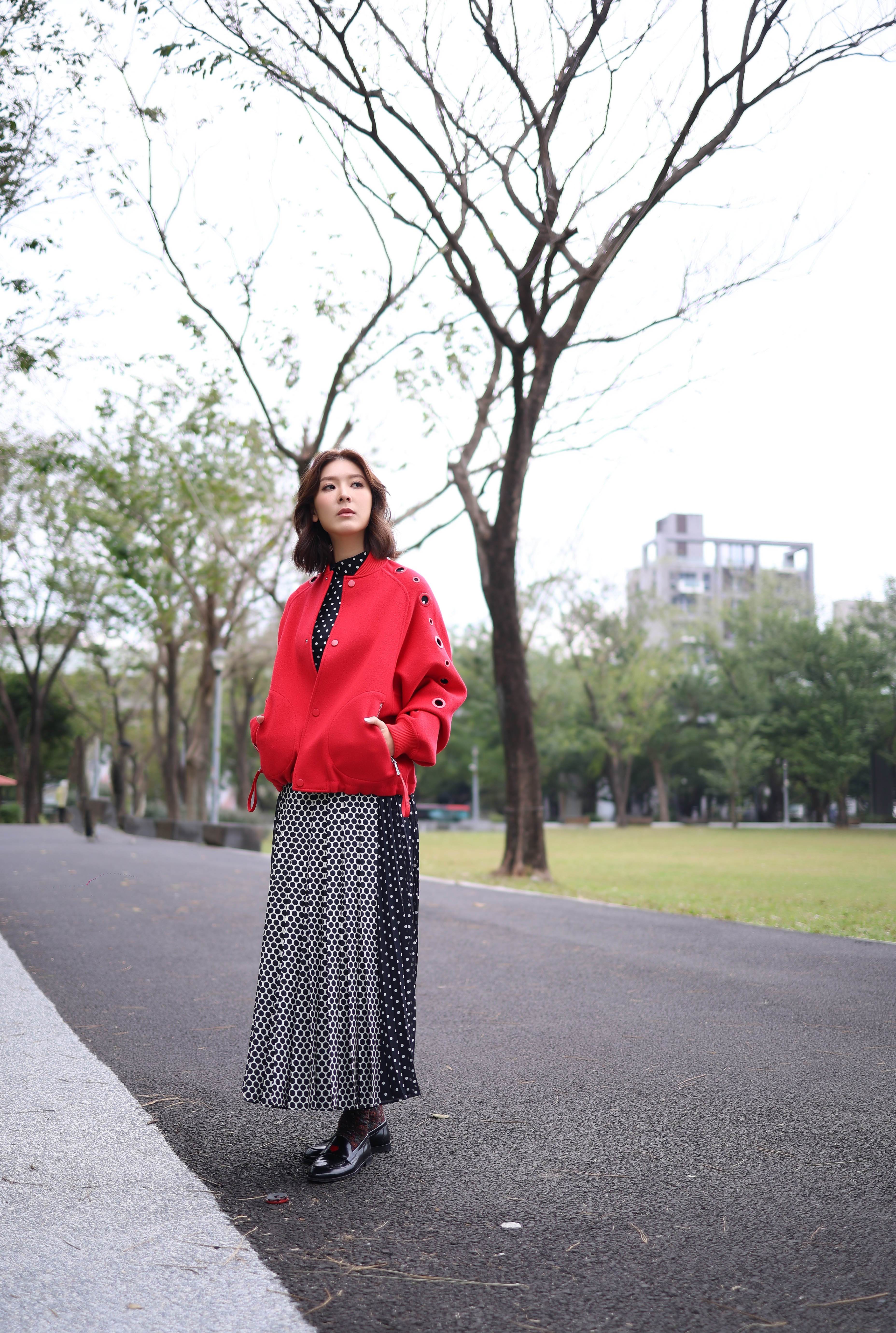 余香凝與老公陸政渡婚後依然享受兩人世界。（圖／東森娛樂）