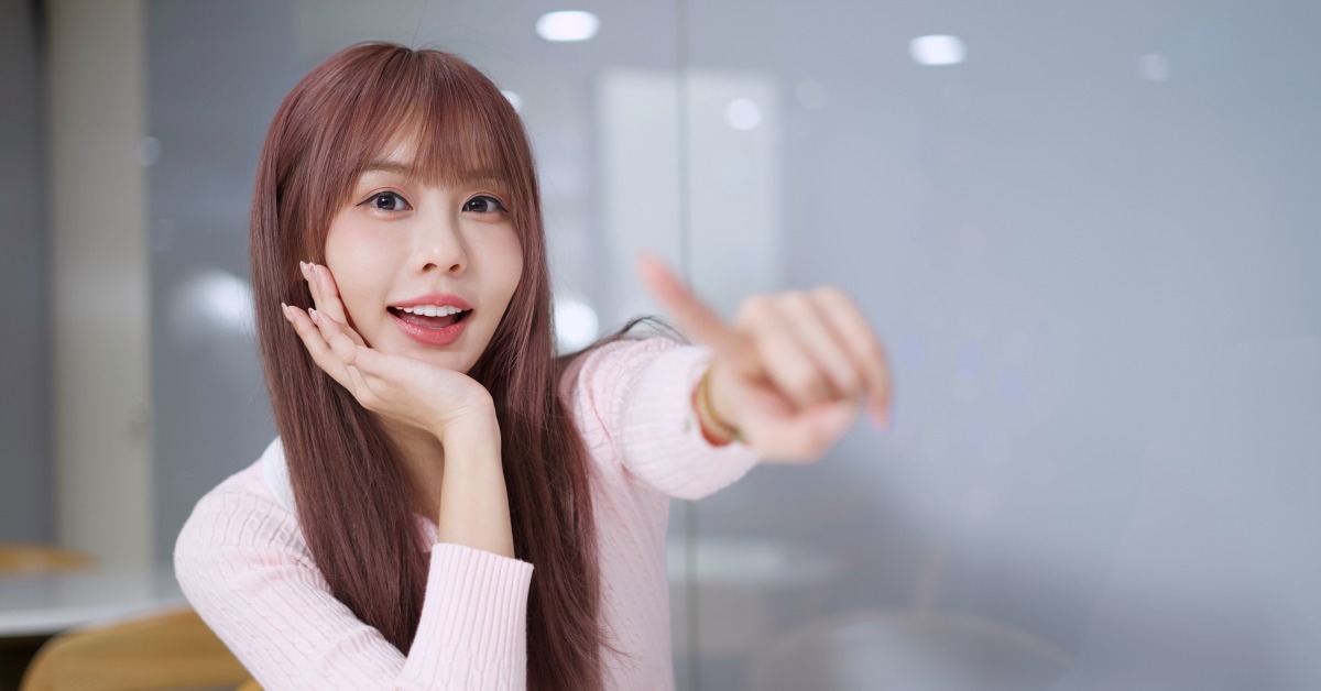 崔荷潾是樂天女孩成員之一。（圖／東森娛樂）