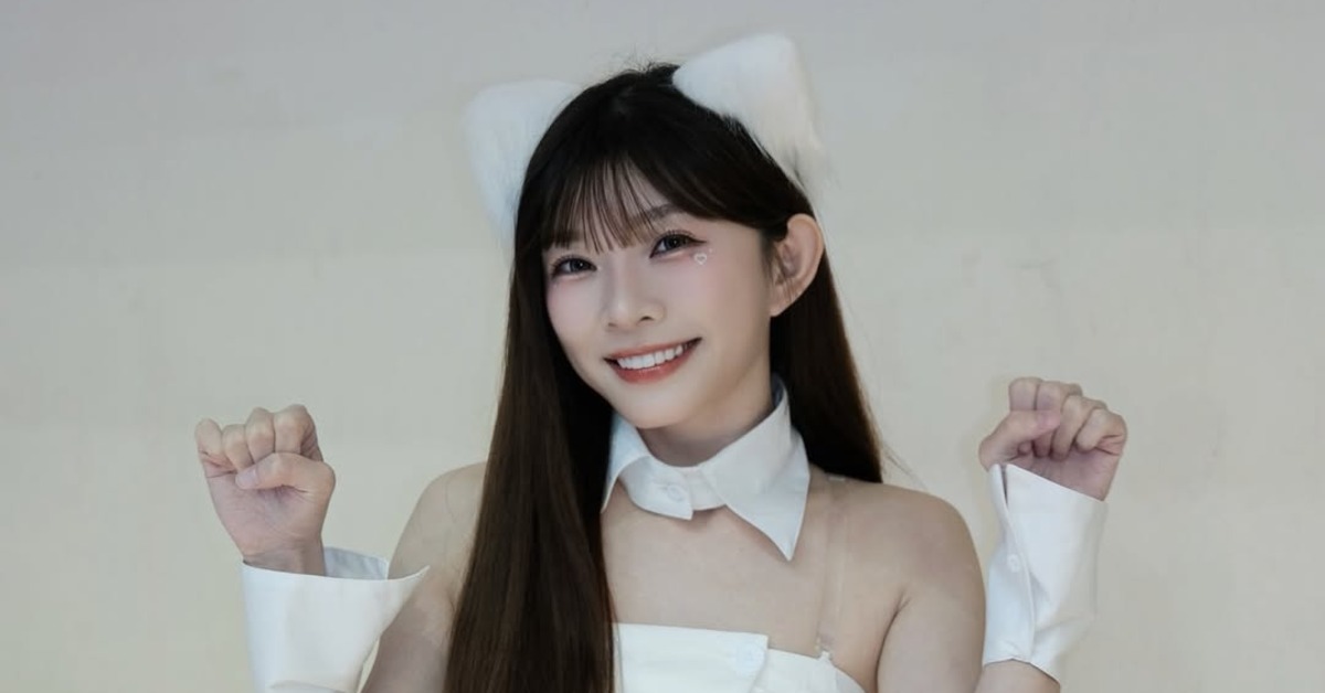 啦啦隊女孩穎樂公開粉絲情勒私訊。（圖／翻攝自穎樂Instagram）
