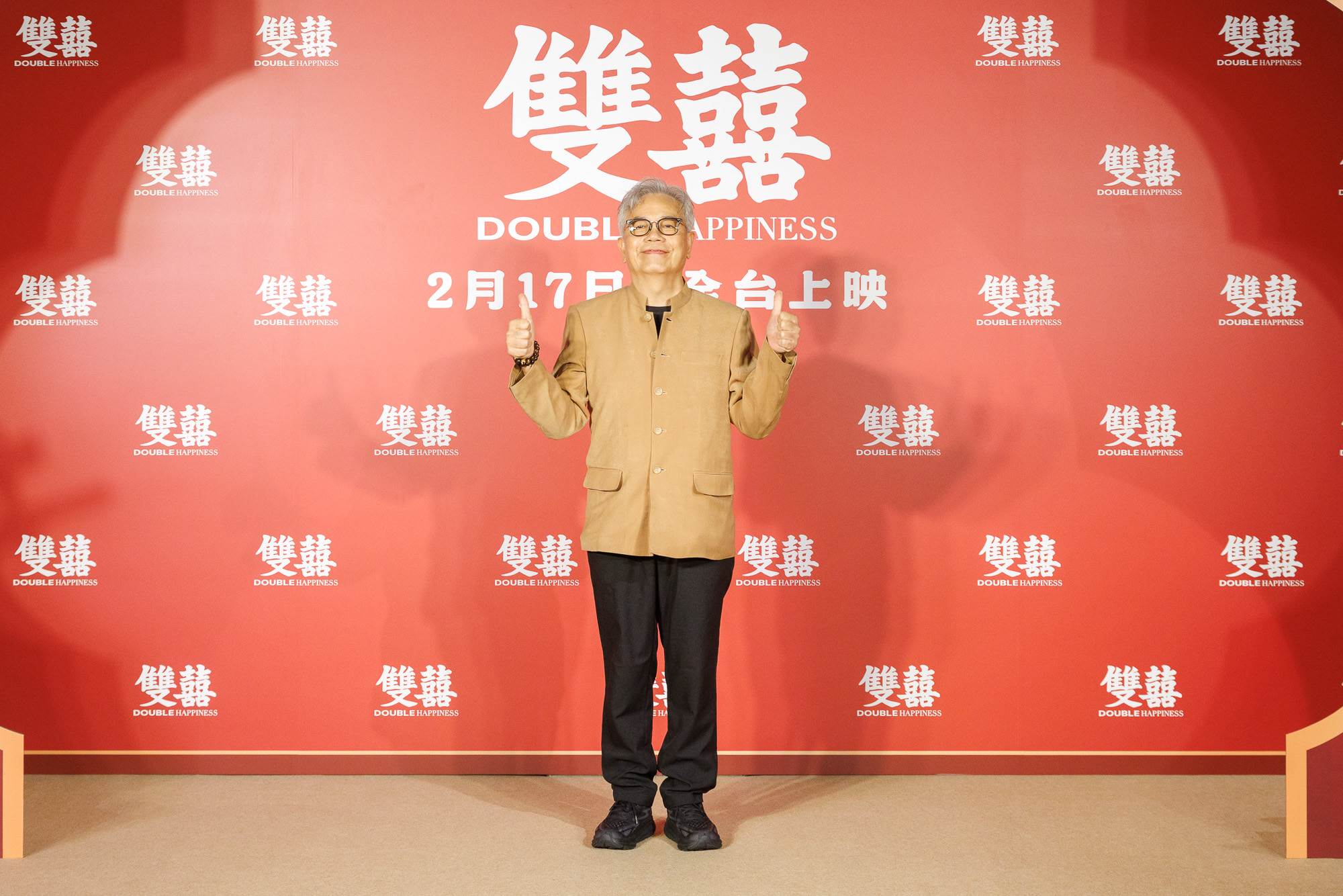 香港資深影星田啟文首演台灣電影。（圖／水花電影）
