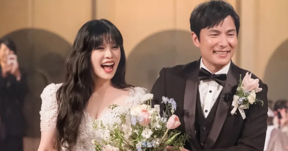 孫協志與夏宇童愛情長跑6年，去年登記結婚，在2月14日補辦婚禮。（圖／翻攝自孫協志IG）