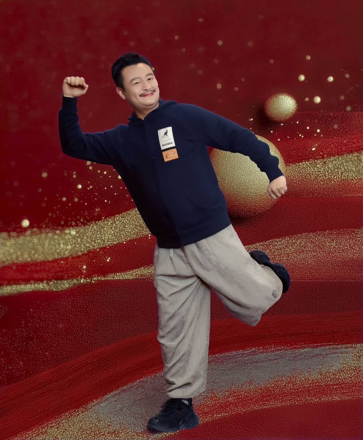 林佑星過年身兼多職。（圖／三立）