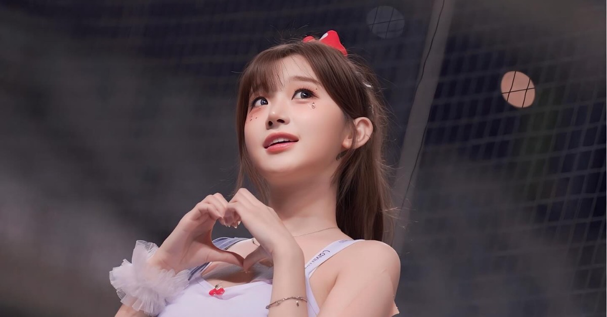 韓籍啦啦隊女神李珠珢。（圖／翻攝自李珠珢 IG）