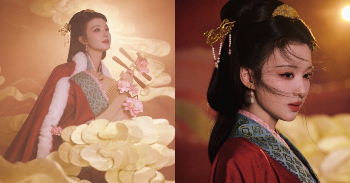 中國女星王楚然憑藉春晚鏡頭漲粉65萬。（圖／翻攝自王楚然 微博）