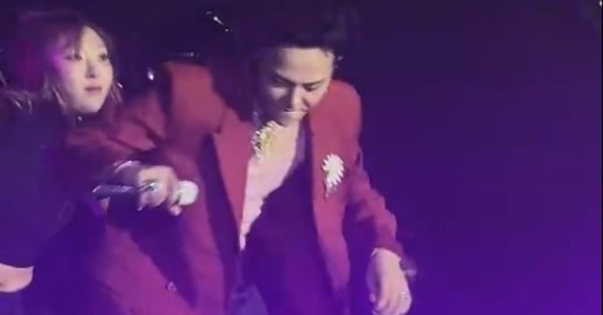 韓流天王GD。（圖／翻攝自微博＠说唱殿堂）