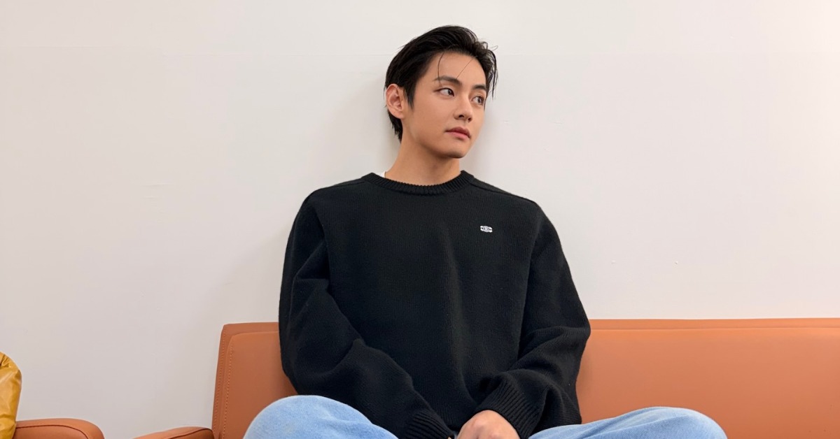 男團BTS（防彈少年團）成員V（金泰亨）。（圖／翻攝自V IG）