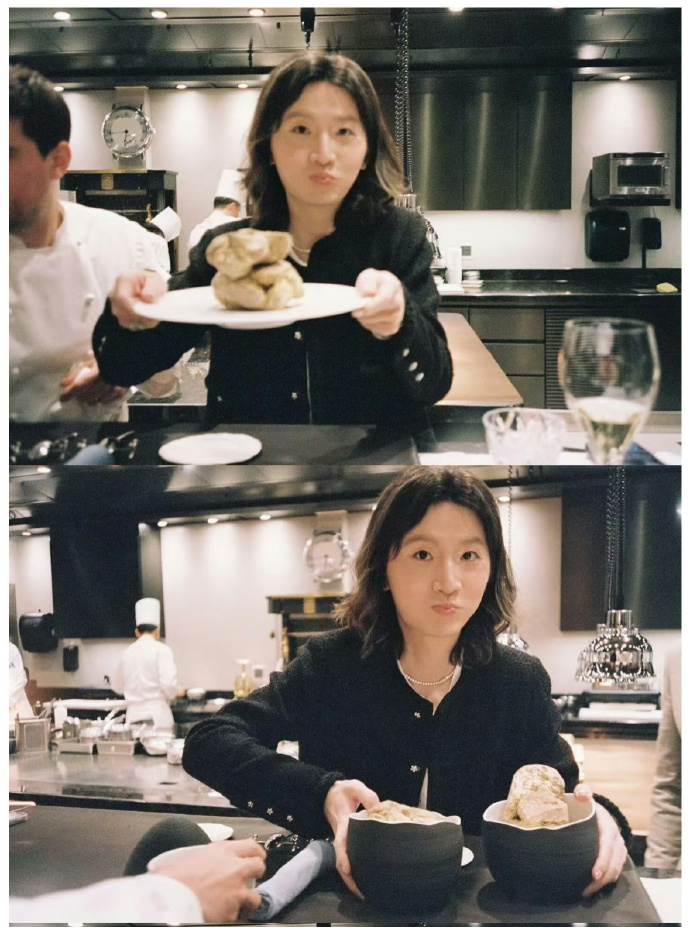 羅昊女裝照曝光。（圖／翻攝自微博）